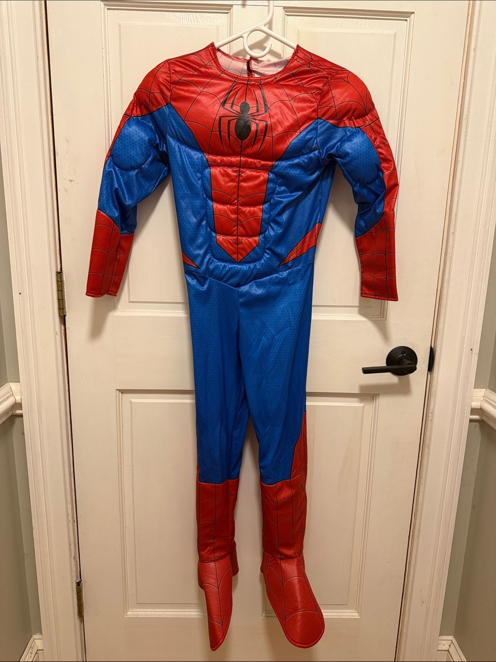 Marvel Kids Red and Blue Superhero Muscle Chest Costume